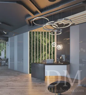 Дизайн проект интерьера офиса в Москве под ключ