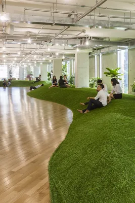 Самые красивые дома: Зеленый дизайн офиса туристической компании в Хошимине