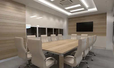 Дизайн переговорной комнаты в офисе - 65 фото