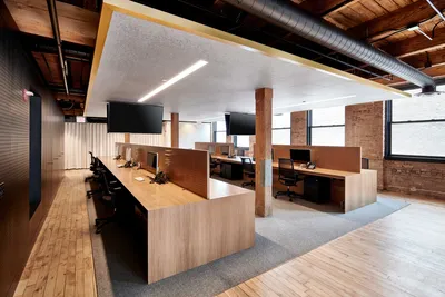Офис в стиле лофт: особенности дизайна интерьера - 21 фото