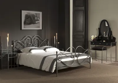 Кованые кровати и фото в интерьере спальни: как сделать с красивой спинкой  своими руками, плюсы и минусы, разновидности по размеру и стилю