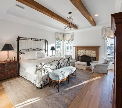 100 лучших идей дизайна: кованные кровати фото | Rustic bedroom design,  Bedroom design, Rustic bedroom
