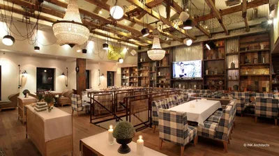 Дизайн ресторана, маленького бара и кафе в стиле лофт: что это такое - 24  фото