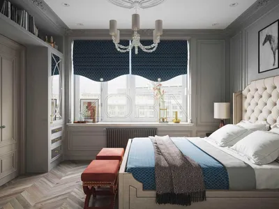 Спальни в стиле Неоклассика купить на заказ от производителя Zorini, фото и  цены
