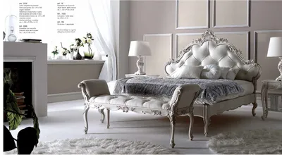 Итальянская спальня Letto в стиле неоклассика от Silvano Grifoni, артикул  28560 — купить итальянскую мебель в салоне Renaissance