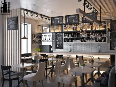 Стиль лофт в дизайне кафе и ресторанов