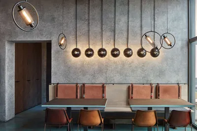 Дизайн интерьера кафе и ресторана в стиле лофт • Energy-Systems