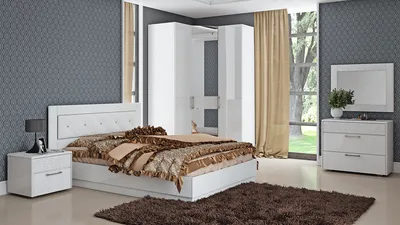 ТриЯ Комплект мебели для спальни Амели К2 купить с доставкой по Москве и  области