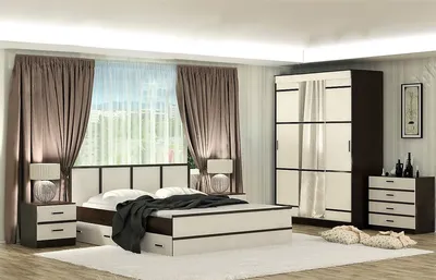 Спальный гарнитур САКУРА вариант 1