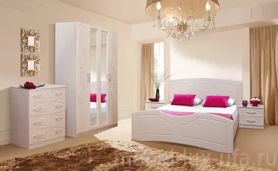 Купить спальный гарнитур «Лилия» в интернет-магазине «Мебель Люкс Уфа»