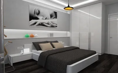 Спальня в стиле Хай Тек (16 фото), варианты интерьера спальни в стиле Hi  Tech | Houzz Россия