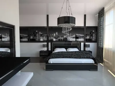 Спальня в стиле хай-тек – функциональность и простор