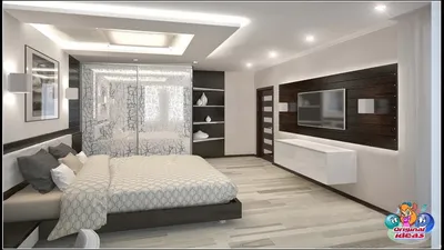 Спальни в стиле хай-тек. - YouTube