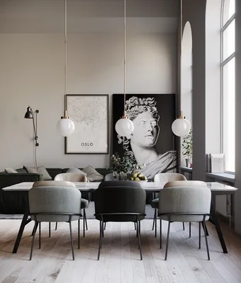 18 стильных и уникальных идей интерьера столовой комнаты