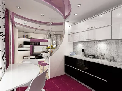 Кухня-столовая: дизайн, интерьер (45 фото) и планировка помещения,  совмещенного с гостиной, видео и фото кухня столовая дизайн интерьер