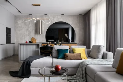 Дизайн кухни с диваном — 17+ фото идей