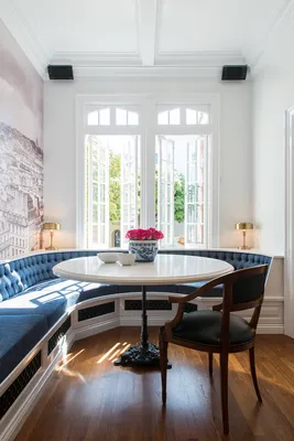 Столовые с обоями на стенах – 135 лучших фото дизайна интерьера столовой |  Houzz Россия