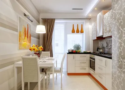 🔥 Дизайн маленькой кухни (36 фото) 2023 лучшие идеи для квартиры от дизайн-студии  в Москве! | Дизайн-квартиры.рф