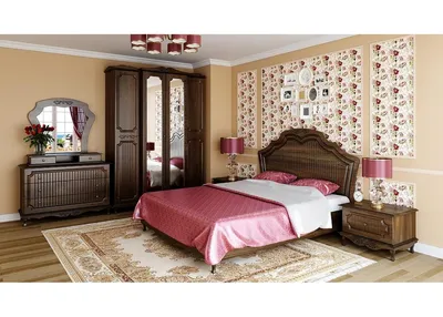 Модульная Спальня Кантри в Калуге купить, цена 93 310 руб. в  интернет-магазине - Мебель Калуга ком