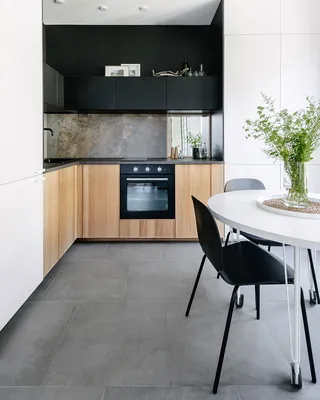 Дизайн кухни-гостиной в маленькой квартире: 5 планировок • Интерьер+Дизайн