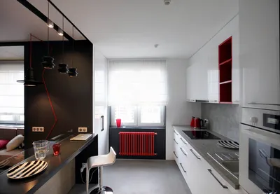 Дизайн кухни 10 кв метров в современном стиле – идеи и фото из реального  проекта | Houzz Россия