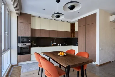 Дизайн кухни-столовой-гостиной: фото, планировка, зонирование