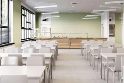 В Украине изменят дизайн школьных столовых: показали интересные фото с  ремонтами - ukraina-novosti - Учеба