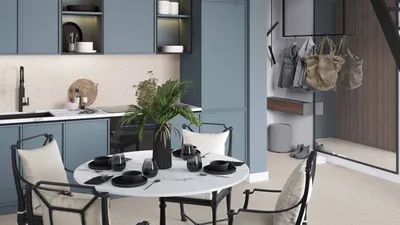 Дизайн интерьера кухни-столовой - примеры планировок, выбор материалов и  фото