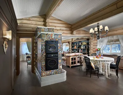Интерьер кухни в деревенском доме (16 фото), дизайн кухни в деревенском доме  | Houzz Россия