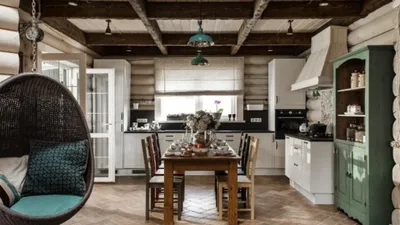 Кухня в загородном доме - дизайн (59 фото) своими руками, интерьер столовой,  инструкция, фото- и видео-уроки, цена