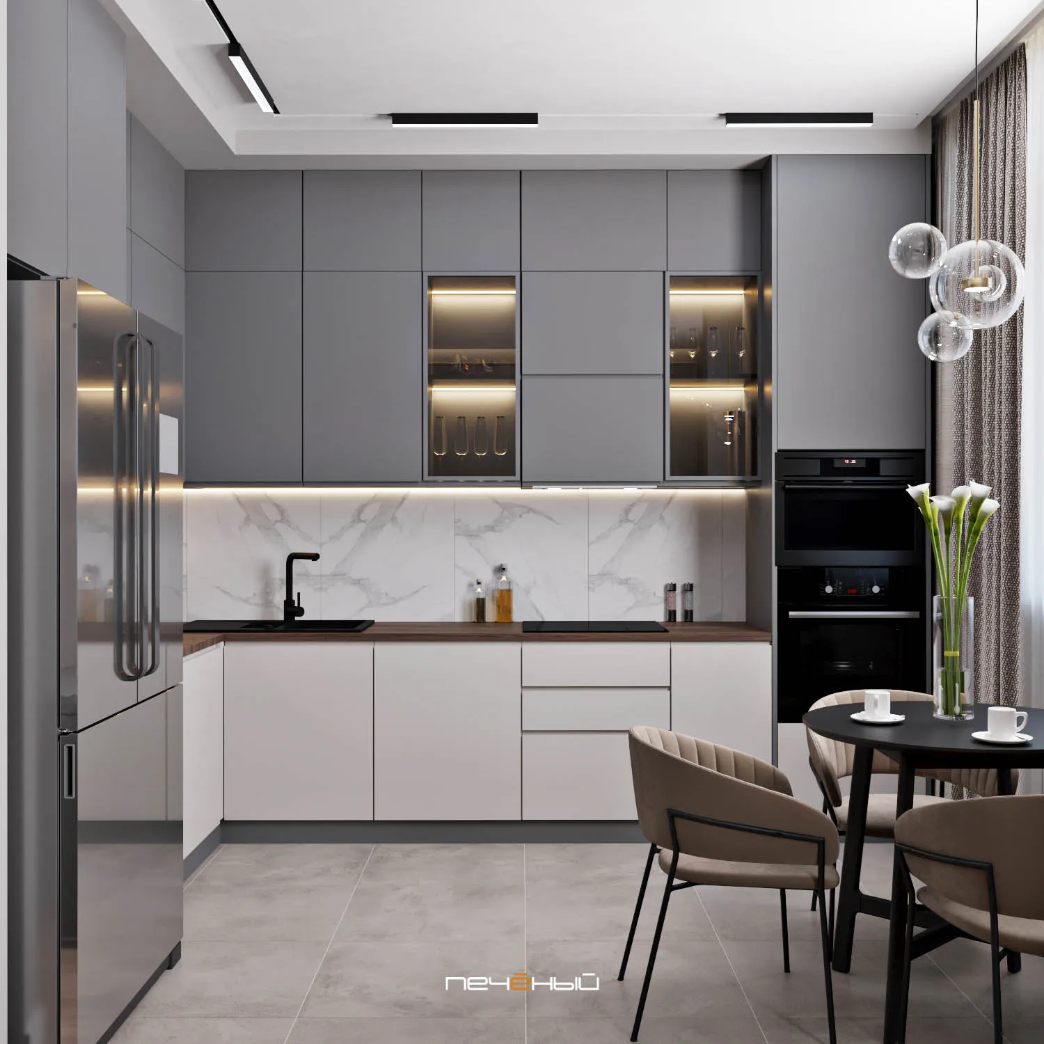 Кухня 11 кв. м. — идеи дизайна, планировки, стиля, советы как рационально использовать пространство