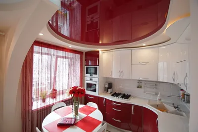 Дизайн потолка в кухне-столовой: создание уютной атмосферы