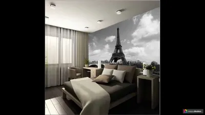 Дизайн спальни с фотообоями +75 фото в интерьере