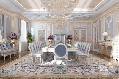 Столовая для торжественных приемов ⋆ Элитный дизайн интерьера в Ташкенте -  Антонович Дизайн