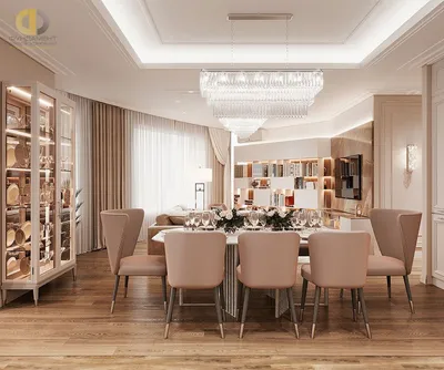 Дизайн интерьера столовой в Москве - цены и фото дизайн-проектов столовой