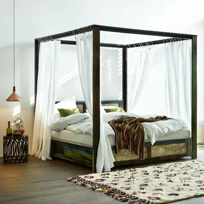 Кровать с балдахином: трендовые решения для спальни и детской - Декор