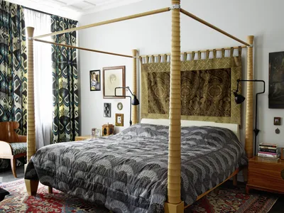Спальня с балдахином - Студия дизайна «Малина»