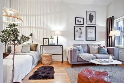 Как в маленькой квартире разделить пространство? - статьи про мебель на  Викидивании