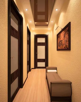 Какая должна быть ширина коридора – комфортные размеры (фото)