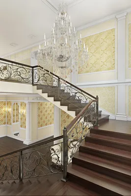 Проект холла в классическом стиле. Abitant Москва
