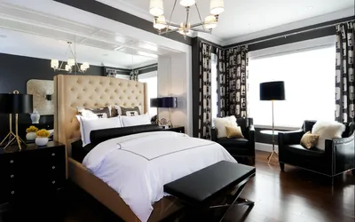 Стиль модерн в спальне: особенности, примеры оформления с фото.