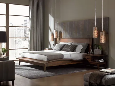 Спальня в стиле модерн +75 идей дизайна на фото