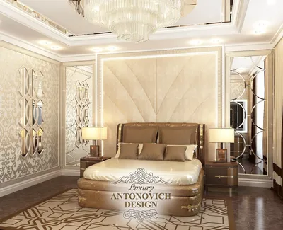 Гламурная спальня - Antonovych Design