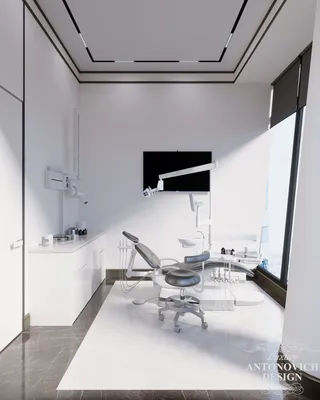 Дизайн-проект стоматологической клиники в современном стиле ⋆ Студия дизайна  элитных интерьеров Luxury Antonovich Design