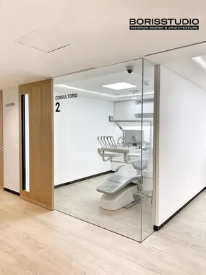 Дизайн интерьера клиники, стоматологического кабинета Киев, Украина -  BORISSTUDIO
