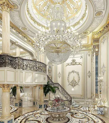 Роскошный холл при входе ⋆ Элитный дизайн интерьера в Ташкенте - Антонович  Дизайн