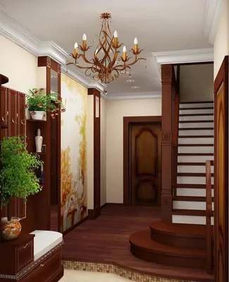 дизайн маленького зала в частном доме - Поиск в Google | Интерьер прихожей,  Дизайн прихожей, Дер евянные дома