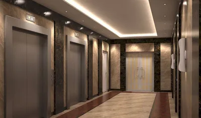 Освещение лифтовых холлов