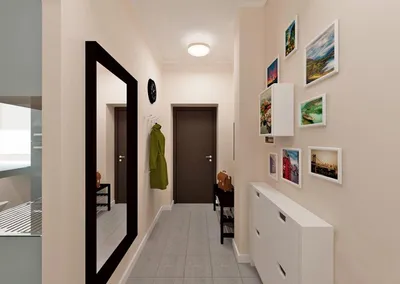 Нюансы дизайна узкого коридора | Статьи о мебели и интерьере