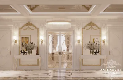 Холл и прихожая в пастельных тонах ⋆ Элитный дизайн интерьера в Ташкенте -  Антонович Дизайн